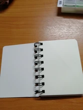 Mini bobina de bloc de notas portátil para escuela y oficina, libro de ejercicios, suministros de aguacate Adorable, A7