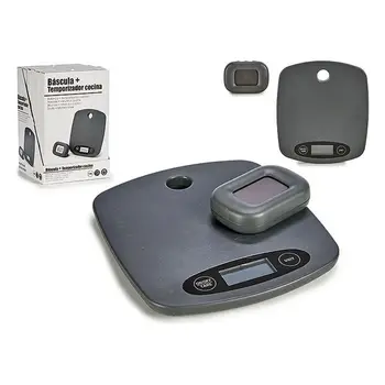

kitchen scale Grey Steel (3 x 29 x 19 cm) Digital Timer