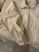 Outwear Jackets Long-Coats Camel ZXQJ Woolen Girls Chic Elegant Spring-Autumn Vintage Women