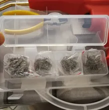 Soldador de plástico, herramientas de garaje, grapadora caliente práctica, máquina de reparación de plástico PVC, reparación de parachoques de coche