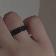 COOLTIME-anillos de acero inoxidable con Cruz Supernatural para hombre y mujer, Color plata, regalo de compromiso de boda, joyería