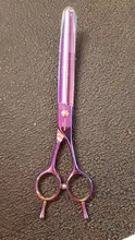 Fenice-Tijeras profesionales para peluquería canina, herramienta de alta gama, ideal para cortar pelo de perros y gatos, de 7,0 pulgadas