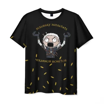 

Men's T-shirt 3D Witch pay