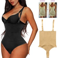 Body gainant intégral pour femme, effet ventre plat, amincissant, rehausseur de fesses, corset sculptant 1