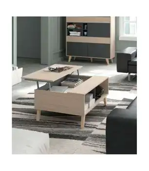 

Modern oak and gray anthracite Stylus center table