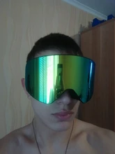 Snowboard Goggles Skiing Eyewear Double-Lens Adult UV400 Anti-Fog Men Women