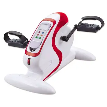 

MINI EXERCISE BIKE PEDALS WITH LCD SCREEN. PEDALEADOR PORTABLE FOR TRAINING MUSCLES WITHOUT OUT book house