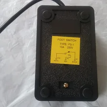 Controlador momentáneo de Pedal, interruptor de pie de alimentación eléctrica, CA 250V 10A 1 NO 1 NC SPDT