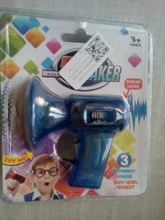 Amplificador cambiador de voz múltiple para niños, altavoz de juguete con 3 voces diferentes, educativo, regalo de cumpleaños