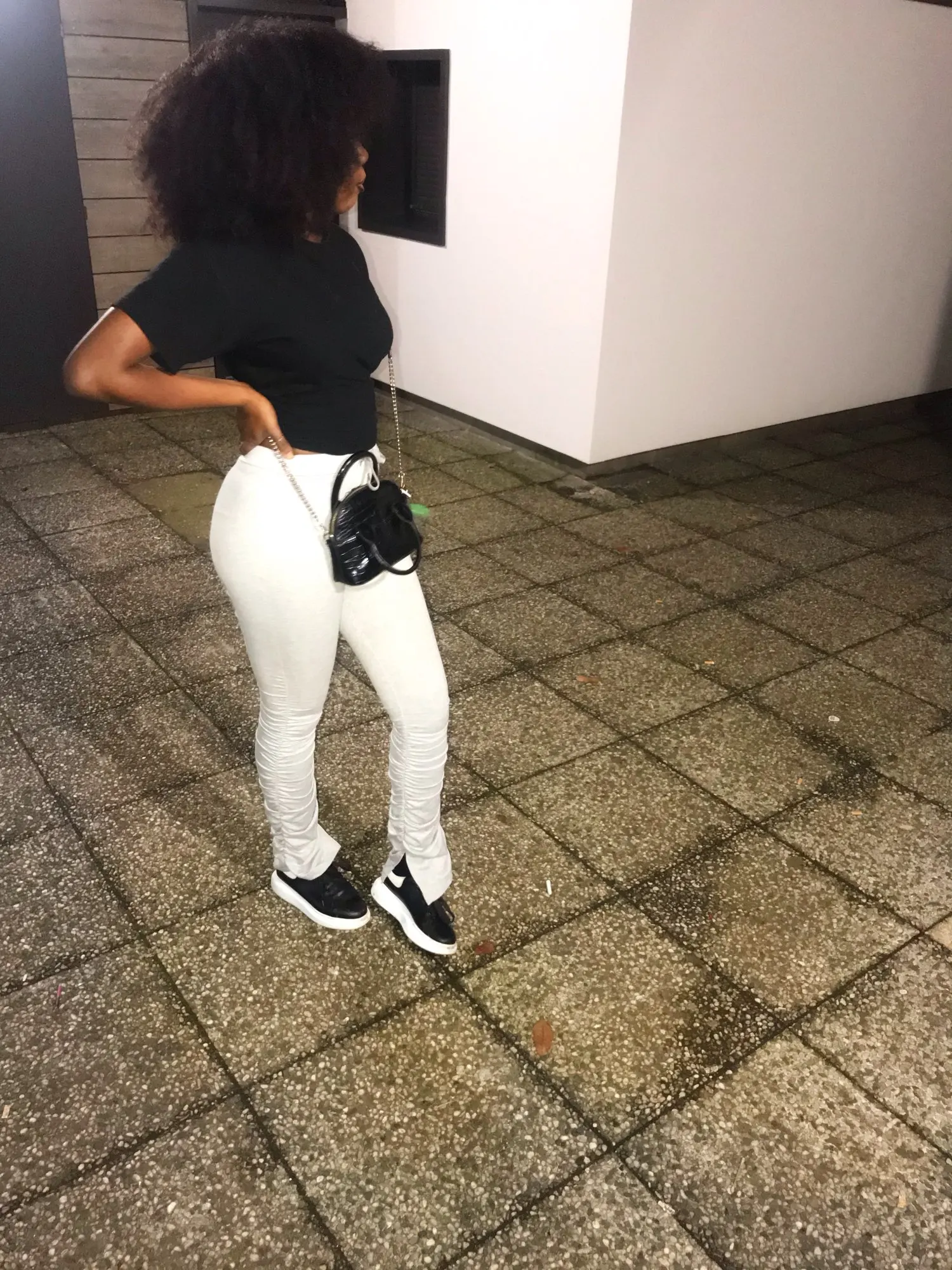 Stacked leggings joggers stacked 