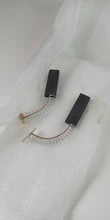 2PCs Motor Carbon Brushes For BOSCH NEFF for SIEMENS WASHING MACHINE 36x12.5x5m