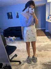 Skirt Lion-Buttons Metal Designer Embellished Career High-Street Women's Newest