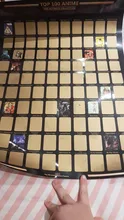 Póster de Anime rascador para decoración del hogar, gran regalo para fanáticos del Anime, lista de cubo prémium e íconos artísticos, Top 100