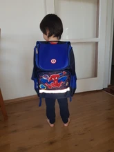 Mochila escolar de Spider-Man para niños, morral de dibujos animados para estudiantes de primaria