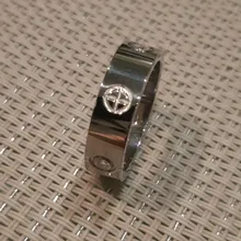 LifeJoys-anillos de rosca dorados para mujer, sortija de boda de acero inoxidable con zirconia cúbica, diseño de lujo de marca, joyería Phillips con piedra, gran oferta