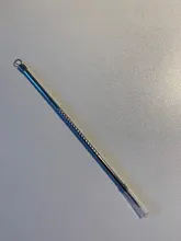 Aguja de acero inoxidable para extraer acné, aguja para extraer acné, acero inoxidable, extracción de espinillas, 1 unidad