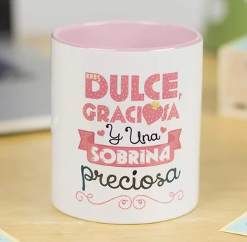 

The Mind is Wonderful-Cup mugs with sentence and drawing amusing (Creative and original,! Eres a cousin...) Original Gift for PRIMO