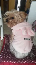 Fleece Pet Dog Clothes Winter Warm Dog Coat Jacket for Dogs Hoodie Soft French Bulldog