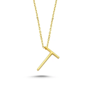

KUTAYDAN-T-Letter Ghost Pendant 925 Sterling Silver