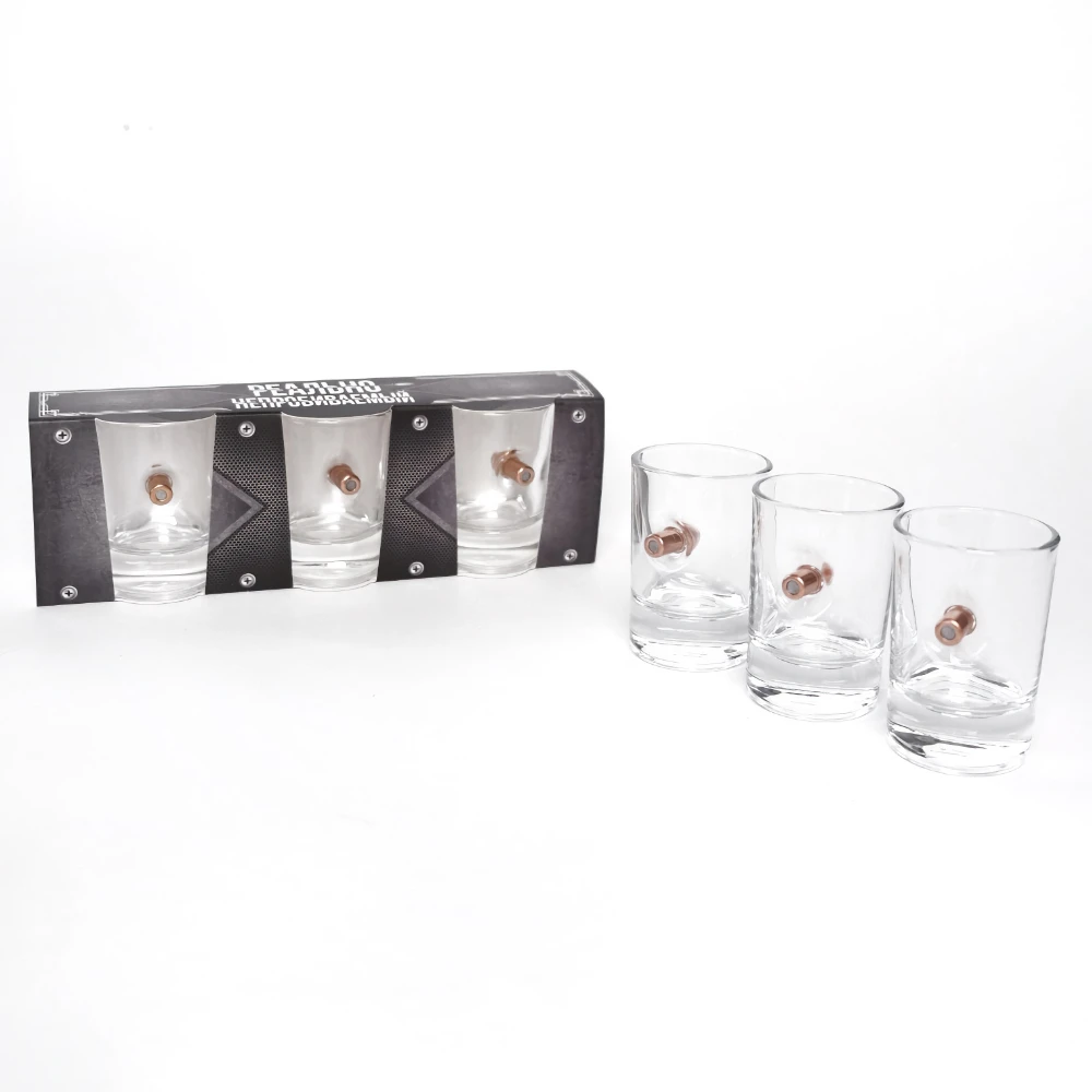 Really Unbreakable Set of Shots 3x40 ml with a bullet 