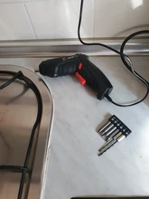 Juego de destornilladores eléctricos, diámetro máximo inalámbrico con taladro eléctrico, Material ABS, herramienta de reparación portátil