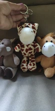 Llaveros de peluche de 12cm para niños, llaveros con colgante pequeño de animales de peluche, león, elefante, Tigre, bosque, regalos de cumpleaños y Navidad