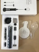 Blender Bubble-Maker Electric-Mixer Handheld Whisk Rechargeable USB with Dock for Cappuccino