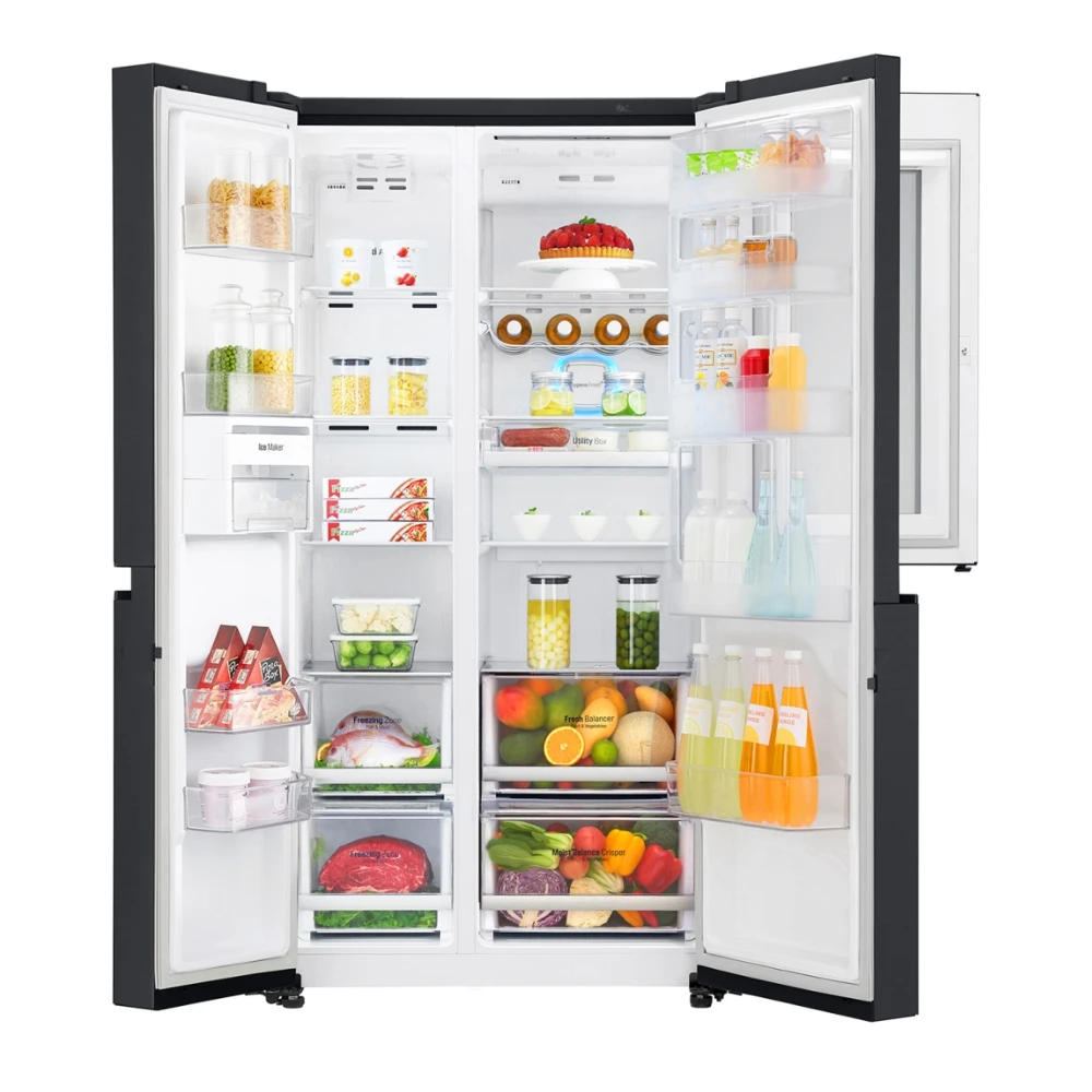 Refrigerator Lg Instaview Door In Door Gc Q247cbdc Refrigerators Aliexpress