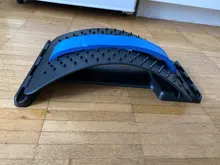 Equipo para estirar la espalda, masajeador Lumbar, soporte de Fitness, relajación, dolor espinal Mate, alivia el dolor, masajeador quiropráctico