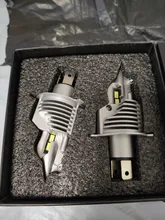 Eurs luchador Foco H4 bombillas Led coche/Faro motocicleta 72W 12V 24V 6000K Super Led H4 bombillas de faro delantero de coche lampada Led H4 8000LM