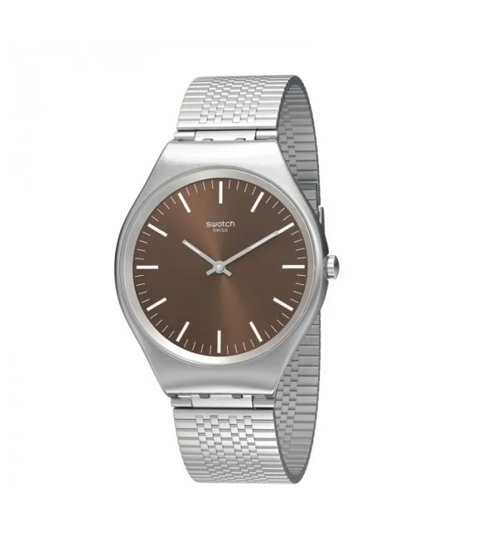 SWATCH WATCH SKIN IRONY SKINBOOT 38MM SYXS112GG|Quartz Watches| - AliExpress