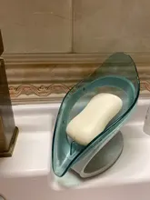 Case Soap-Holder Bathroom-Supplies Drain-Box Suction-Cup Sponge Sink Leaf Drying-Rack