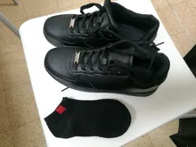 Zapatillas de deporte de cuero para Hombre y mujer, zapatos de skateboard transpirables, informales, color blanco y negro, otoño de 2020