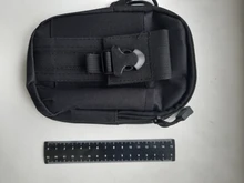 Riñonera táctica de nailon para hombre y mujer, bolsas de cadera para senderismo, mochila de viaje para teléfono