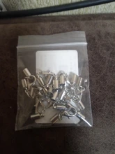 Lote de 10 unidades de piezas para fabricación de joyas, pulseras de cordón de cuero, cierres de langosta, ganchos de 3, 4, 5, 6, 8, 9 y 10mm, conectores de casquillos de punta