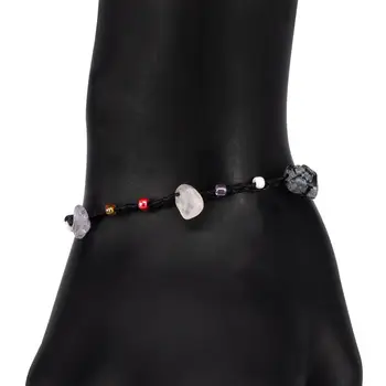 

Bracelet female on the leg/ankle (black) 52286