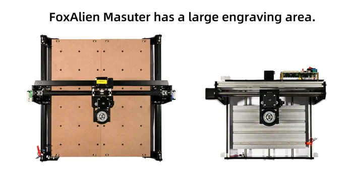 wood work bench Cnc Engraver Wood Router Machine 300w Spindle, 3 axis 4040 Woodworking Cutting Machine for Aluminum EVA acrylic Carve FoxAlien router bits for wood