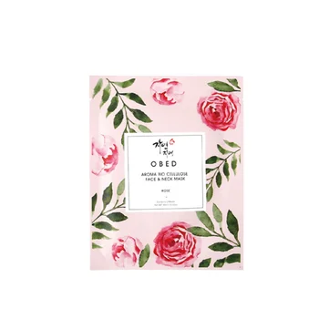 

Face Masksheet- Jayeon Jiae Obed Bio Cellulose Face&Neck Mask Rose Claming Nourishment Moisture Balance Skin Care Korea Cosmetic