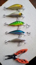 Minnow Fishing-Lures Bass-Tackle Crankbait 3d-Eyes Hard-Pesca 90mm 11g Artificial 1pcs