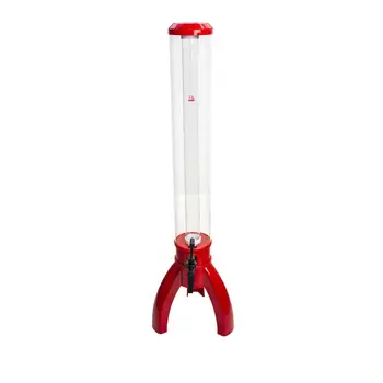 

Beer Tower 3L "Red Rocket" for beer drinks dispenser container for Beer Wine Beer for water, juice