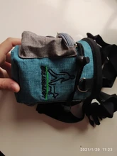 Nuevo bolsas para premios para adiestramiento de perros, bolsa de perro mascota perrito bolsillo de alimentación bolsa de comida para cachorros de bolso de la cintura formación comportamiento SIDA