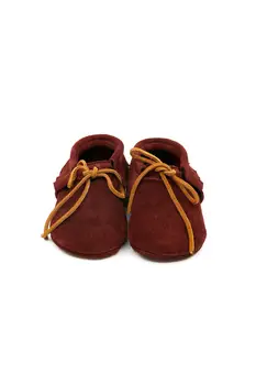 

YoYo Junior Burgundy Suede Genuine Leather Booties