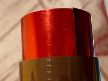 Pu-Press T-Shirt Htv-Film Laser Heat-Transfer Vinyl Iron-On Hologram Rainbow Metallic