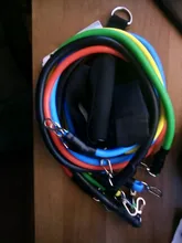 Bandas unids/set resistencia para Fitness de 11 entrenamiento elástico