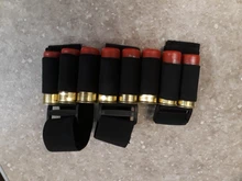 Estuche táctico militar para Rifle, 8 rondas, con culata, porta munición, calibre 12/20, funda para el brazo, caza, Mag