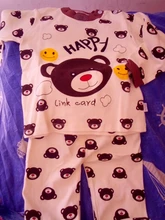 Pijamas para bebés, conjuntos de algodón de manga larga, camiseta + pantalón de dibujos animados, otoño, 2 unidades