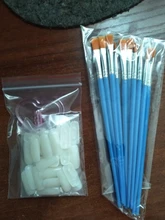 12 Uds. De pinceles de nailon para pintar, accesorios de arte para niños, pincel para pintar con acuarela, artículos de dibujo artístico