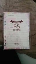 MyPretties 40 hojas Floral planificador diario rellenar papeles A5 A6 de papeles para 6 agujero de la carpeta organizador portátil papeles