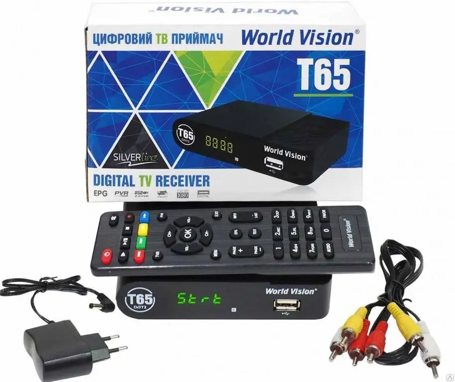т2 - world vision t62d. приставка world vision t62d. пульт world vision t57. цифровой ресивер dvb t2 world vision t62a. приставка ворд вижен.