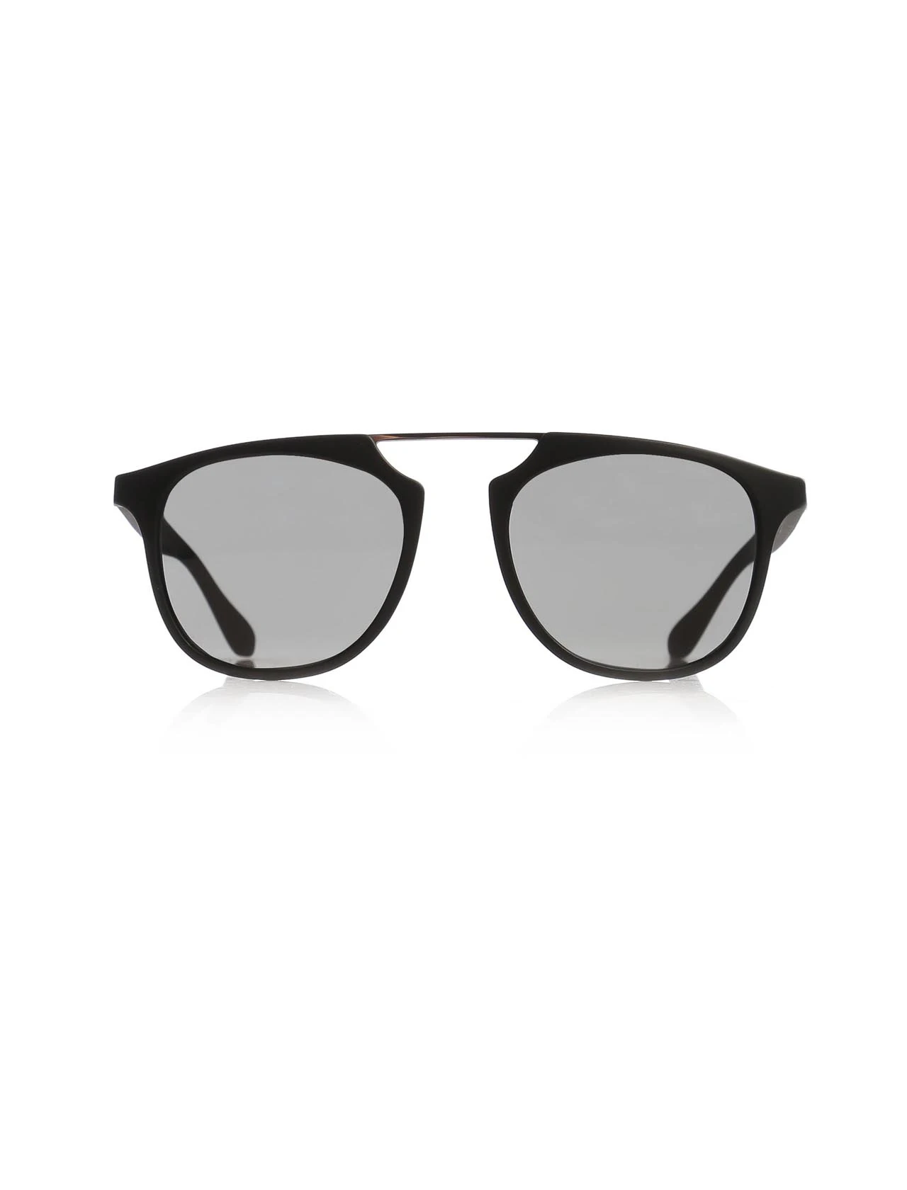 

Men's sunglasses e 1909 1237tl bone black organic square square 51-19-140 exess